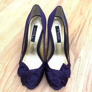 Nina Satin Heels